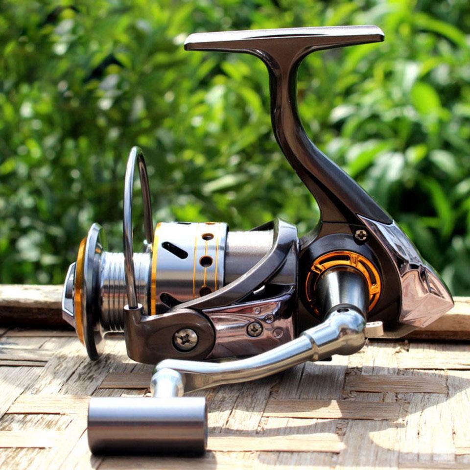 Spinning Fishing Reel White And Black 5.2:1/5.5:1 /4.1:1 13Ball Bearin –  Bargain Bait Box