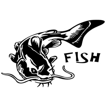 17.8Cm*13.7Cm Fishing Hunting Shop Hunter Vinyl Stickers Decals S4-008 –  Bargain Bait Box