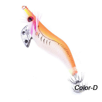 7pcs/lot 8cm 5g Luminous Shrimp Silicon Soft Artificial Bait With Hooks  Swivels Anzois Para Pesca Sabiki Rigs Fishing Tackle