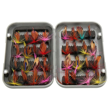 Kkwezva 36Pcs Fishing Lure Butter Fly Insects Different Style