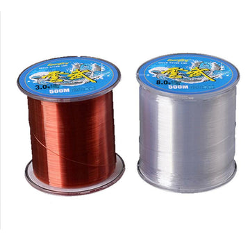 500m 0.8-8.0 Nylon Fishing Line Durable Monofilament Rock Sea