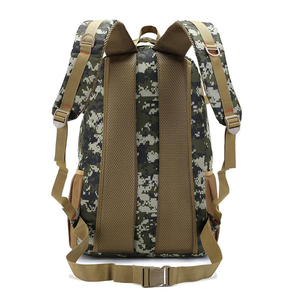 50L Waterproof Camo Tactical Backpack, Molle Military Army Bag,Hiking ...