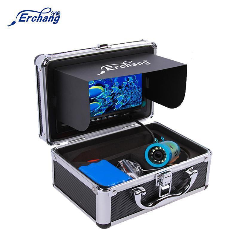 Erchang Fish Finder Underwater Fishing Camera7'' 1000Tvl Hd Waterproof Video-Underwater Cameras-Bargain Bait Box-China-15M Infrared LED-Bargain Bait Box