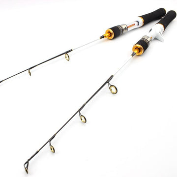 Fly Rod kit Winter Ice Fishing Rods 2 Tips Spinning Rod Cork Handle Ice  Pole Ultra-Light Carp Fishing 71cm / 81cm Fishing Rod (Color : 71cm), Rods  -  Canada