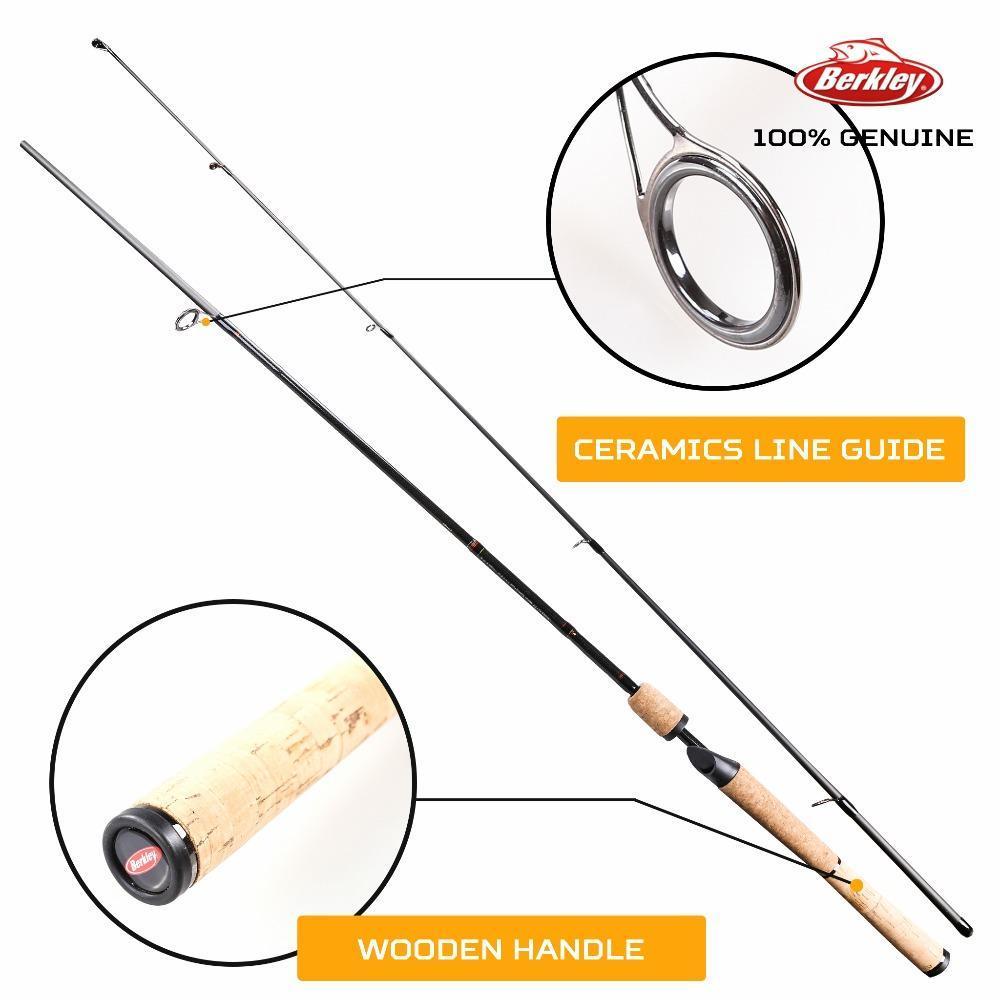 Berkley Lightning Rod Spinning Rod  2 Sections M Lure Fishing Rod –  Bargain Bait Box
