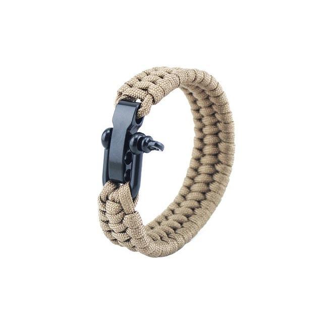 tactical rope bracelet