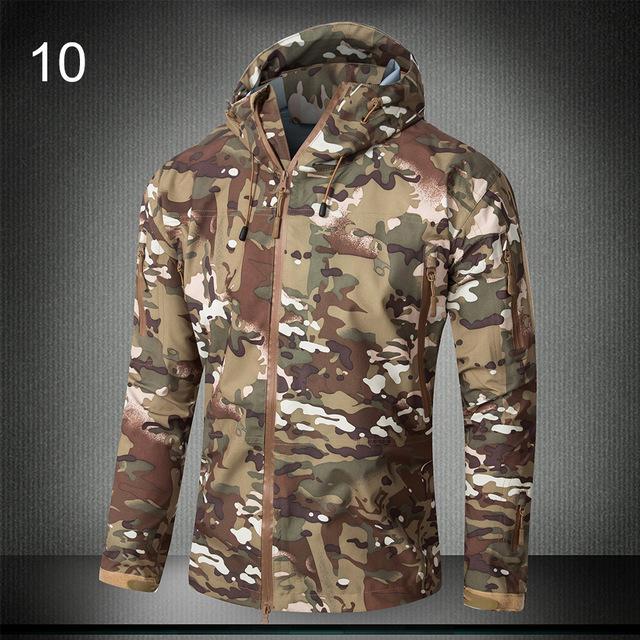 Copiro Spring Men Hiking Jacket Waterproof Military Tactical Windbreak ...