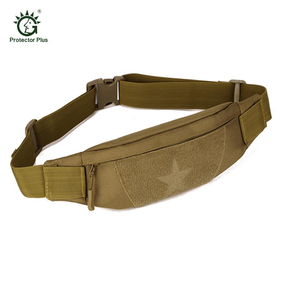 Cordura Motorcycle Tactical Waist Bag Camping Belt Pocket Nylon Camo M ...