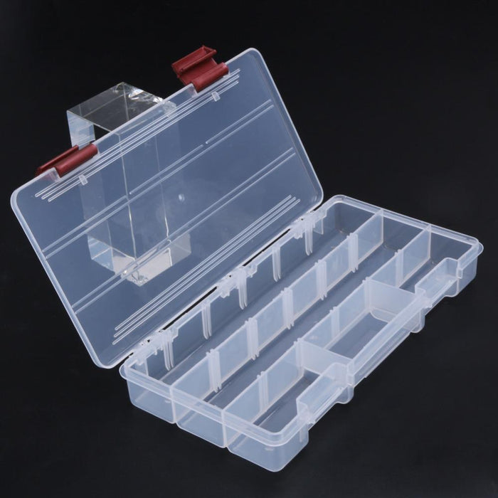 clear fishing tackle box