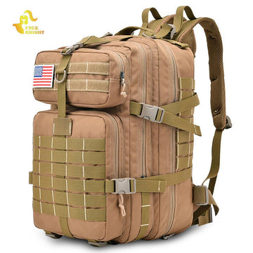 Free Knight Waterproof Tactical Molle Bag Waist Fanny Pack Hiking Fishing  Sports