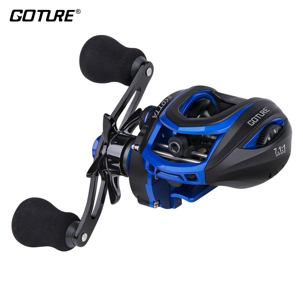 Goture Scotta Baitcasting Fishing Reel 8kg Max Drag 7 1 1 High Speed 7 Bargain Bait Box