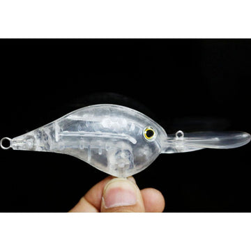 Gyfishing 10 Pcs Top Quality Unpainted Deep Diving Fishing