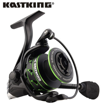 Kastking Sharky Iii Gold Fishing Reel, Zero Flex Aluminum Body