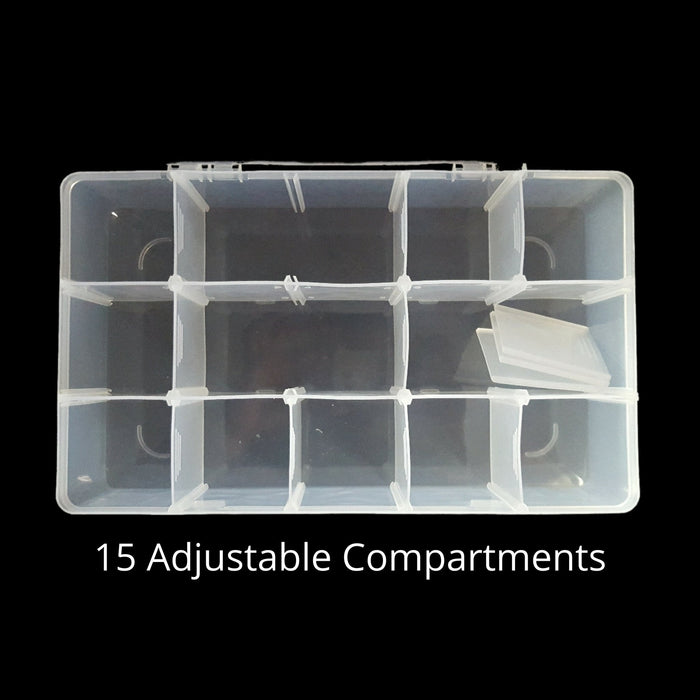 adjustable tackle box