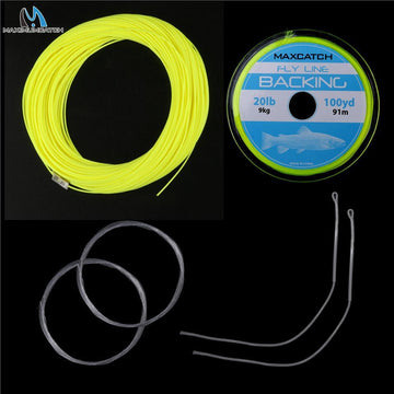 Maximumcatch 1-8wt Weight Forward Floating Fly Fishing Line 100FT Multi  Color Fly Line