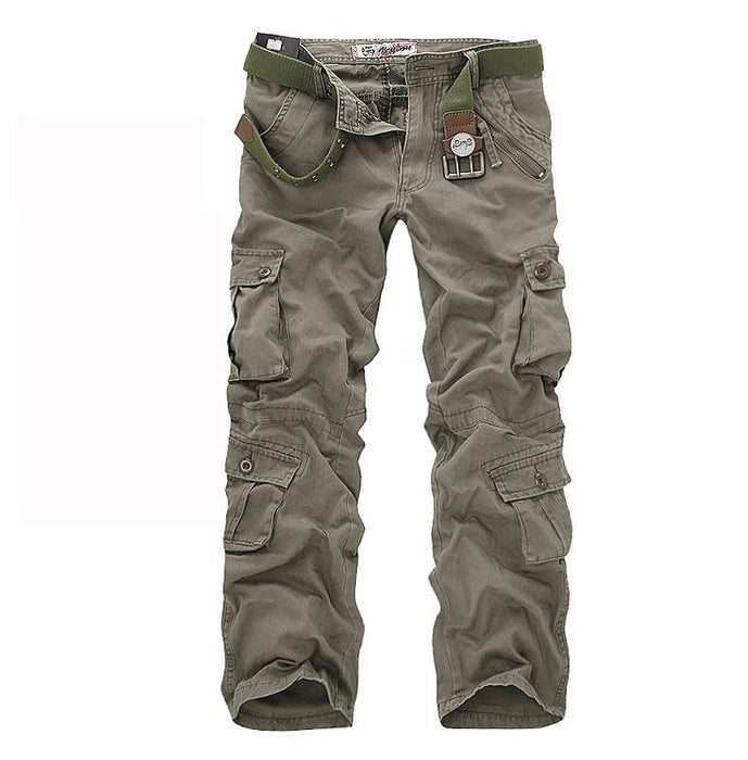 Men'S Pants Camping Hiking Camouflage Cargo Pants Plus Size Multi-Pock ...