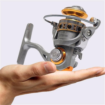 Goture Mini Fishing Reel Palm Size Metal Coil Ultra Light Small Spinni –  Bargain Bait Box