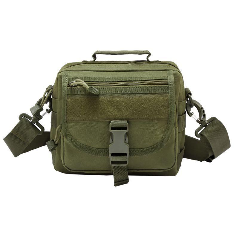 Molle Tactics Messenger Bag Nylon Military Sling Bag Vintage Camouflag ...