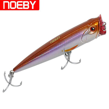 Noeby Nbl9070 Popper Fishing Lure 155Mm52G Topwater Plastic Hard Bait –  Bargain Bait Box