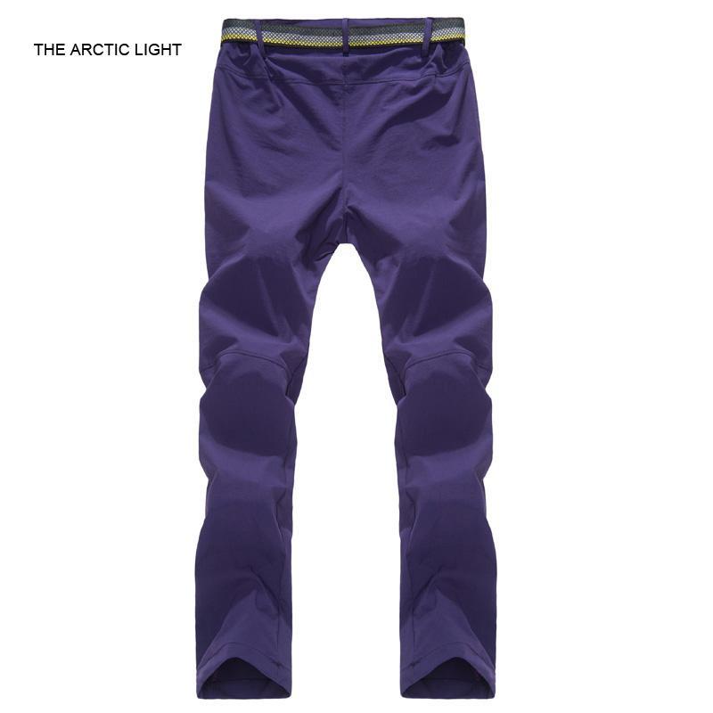 Outdoor Men Women Trekking Hiking Pants Quick Dry Sports Fishing Trous ...