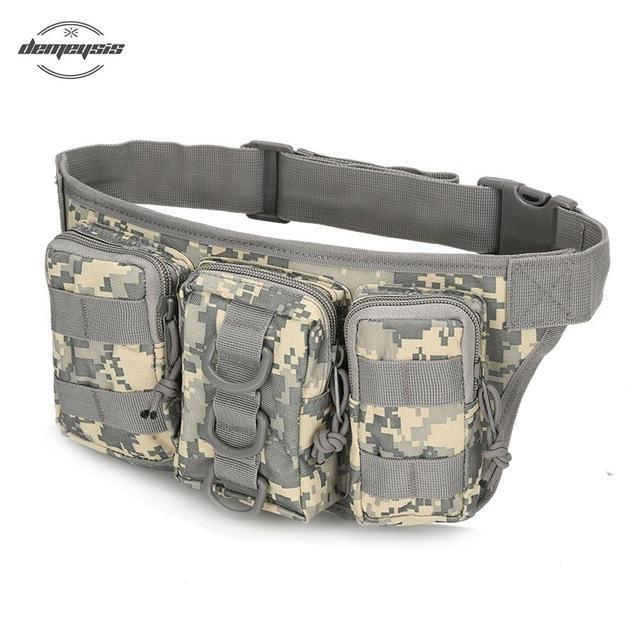 Outdoor Tactical Waist Solid Sports Hunting Pack Belt Bag Camping Hiki ...