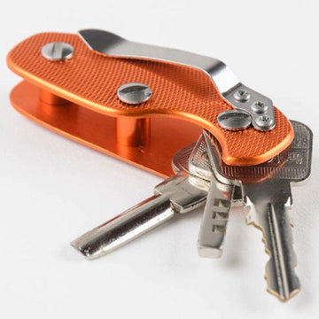 Edc Gear Key Chain Aluminum Hard Oxide Key Holder Clip Keys