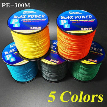 Brand Super Strong 100M Pe Braided Fishing Line 4 Stands 10Lb 80Lb Japan