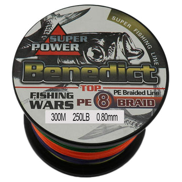 Fishing Thread 8Strands Super Strong 300M Braided Fishing Line 0.10Mm- –  Bargain Bait Box