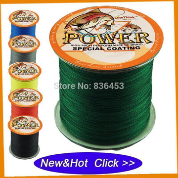 Anglers Choice Japanese100% PE Braided Fishing line 500m