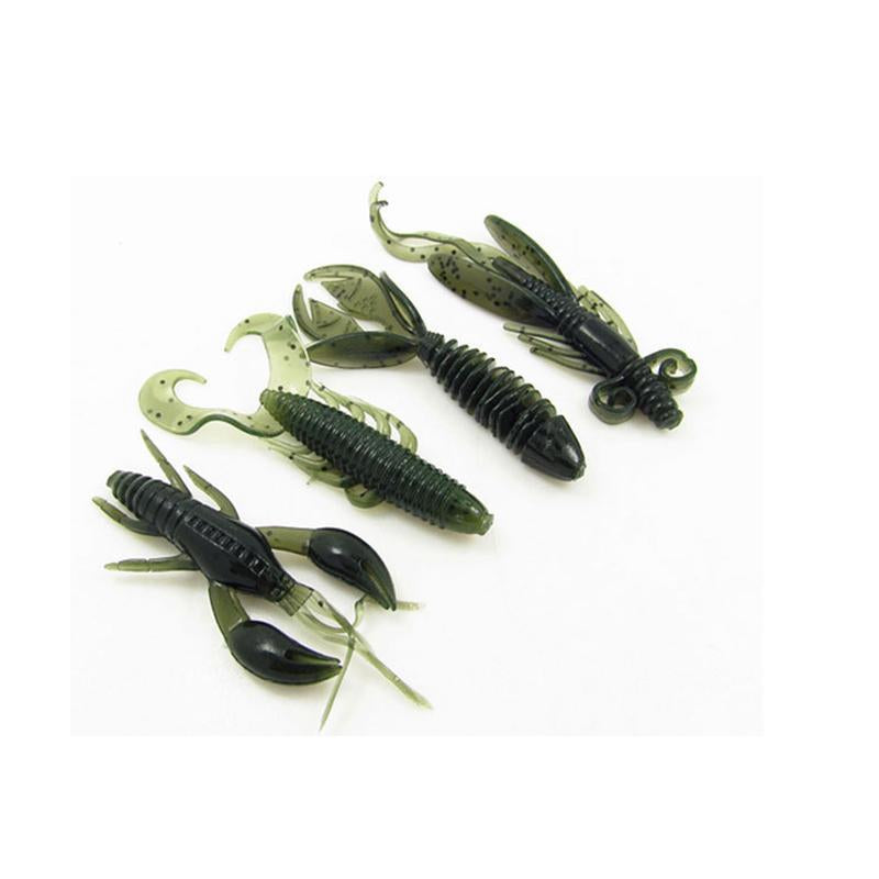 Soft Plastic Bait Shad Worm Crawfish Bass 110Mm/11.5G – Bargain