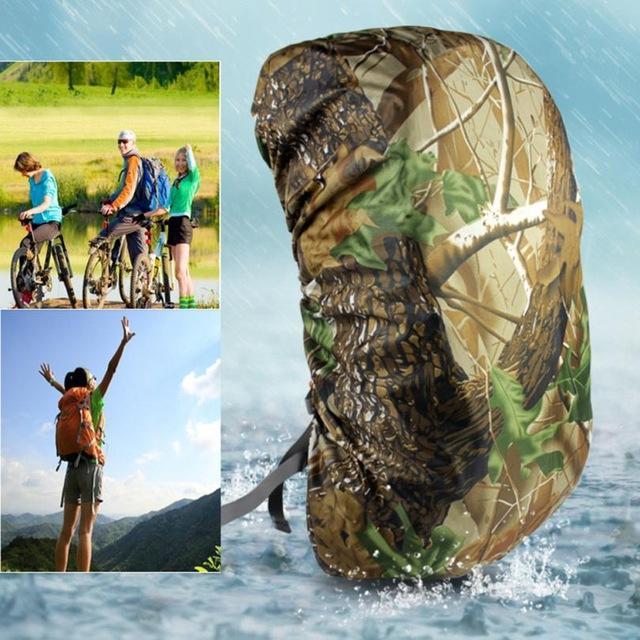 Various Sizes Waterproof Camo Rain Cover Dustproof Camo Travel Hiking Backpack-Sexy beach Store-80L-Bargain Bait Box