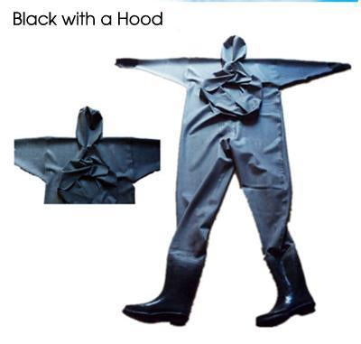 rubber fishing waders