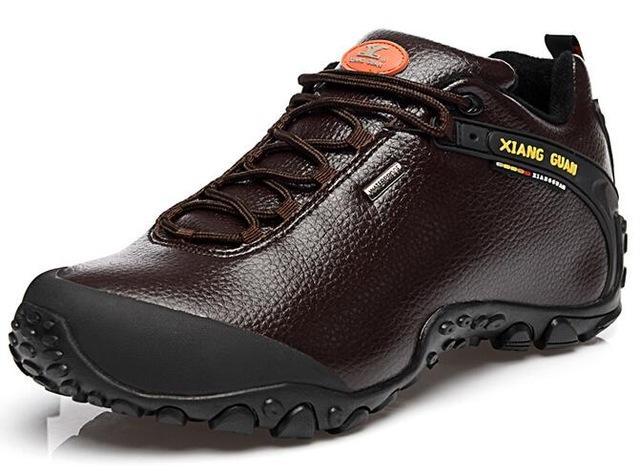 leather climbing boots