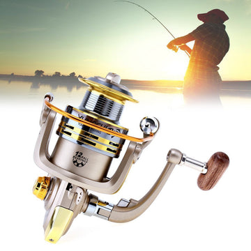 Yumoshi Hf 1000 - 7000 Fishing Reel Metal Spool Spinning Fishing Reels –  Bargain Bait Box