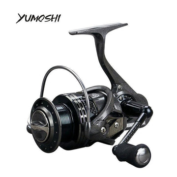 YUMOSHI XF4000 Full Metal Swing Arm Metal Head Fishing Reel(Green)