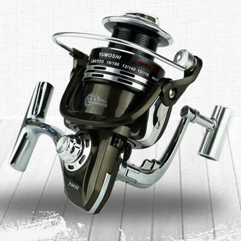 Yumoshi 1000-7000 Series Fishing Spinning Reel 13+1Bb Metal Fly