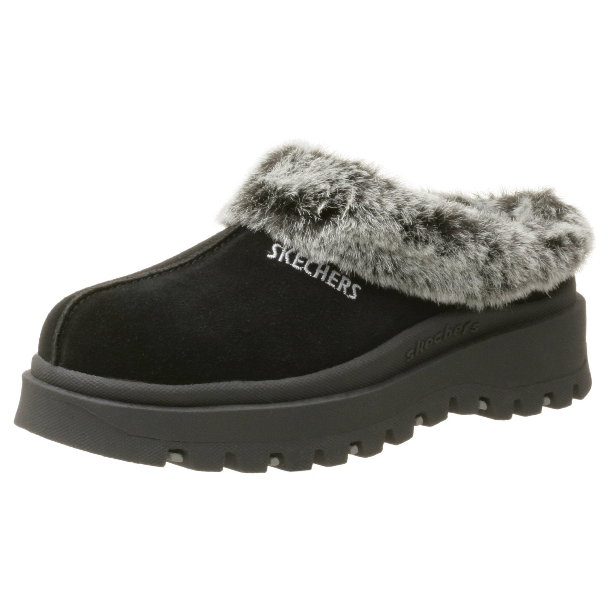 skechers fortress clog slipper