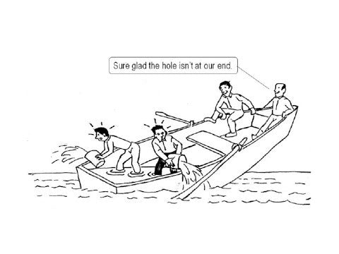 All in the same boat