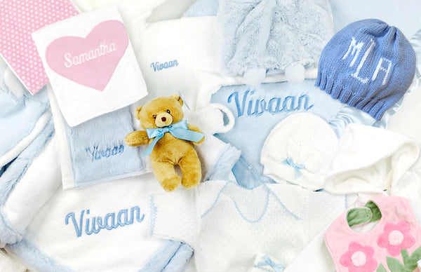 luxury baby blankets personalized