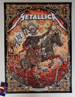 metallica concert poster