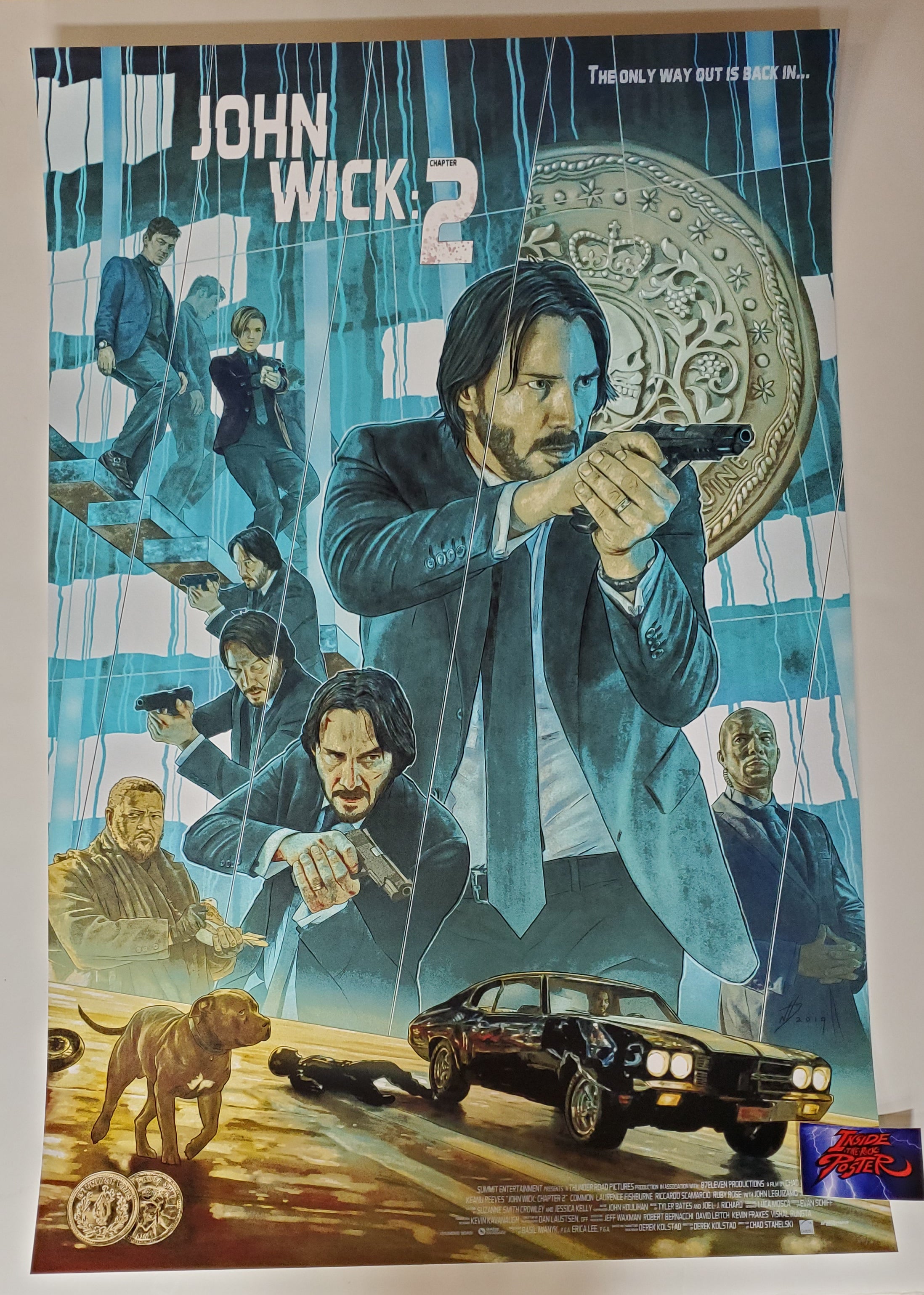 Neil Davies John Wick Chapter Movie Poster 2020 Ph 4209