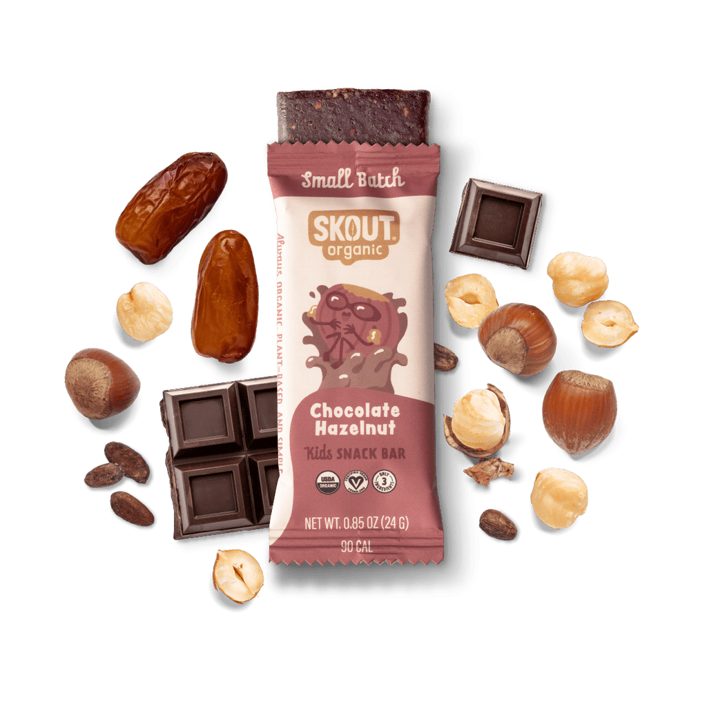 Skout Organic Chocolate Hazelnut Kids Bar