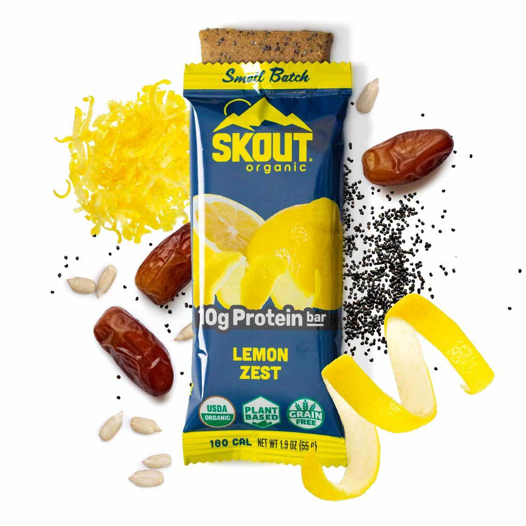 Skout Organic Lemon Zest Protein Bar