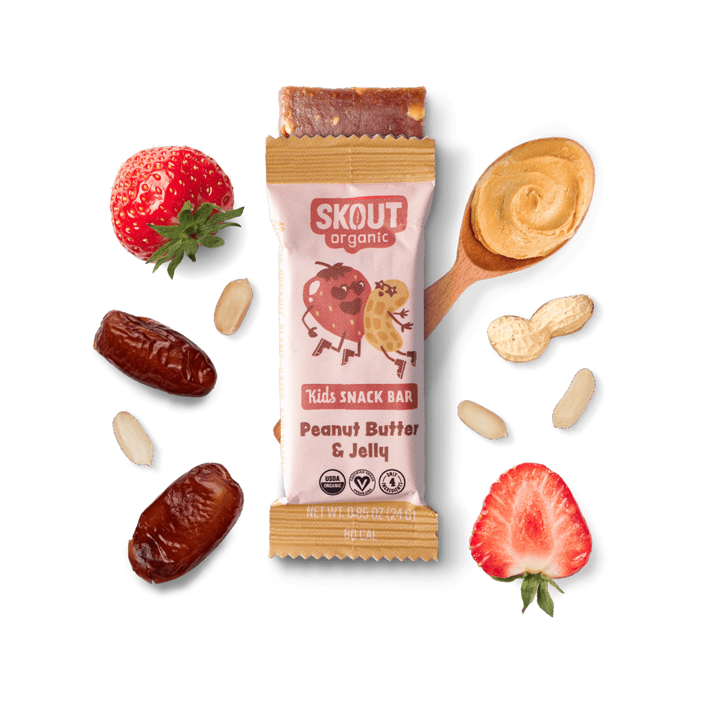 Skout Organic Peanut Butter & Jelly Kids Bar