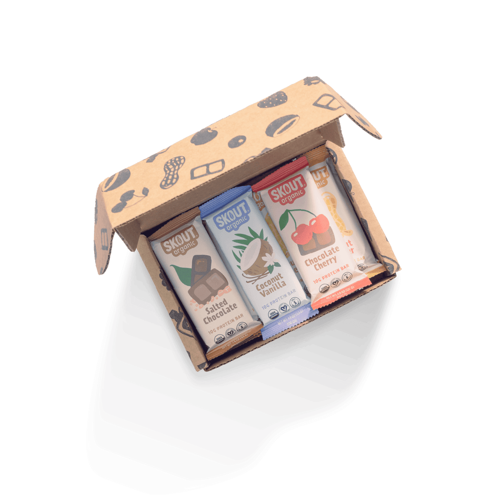 Skout Organic Protein Bar Build A Box - 15 Pack