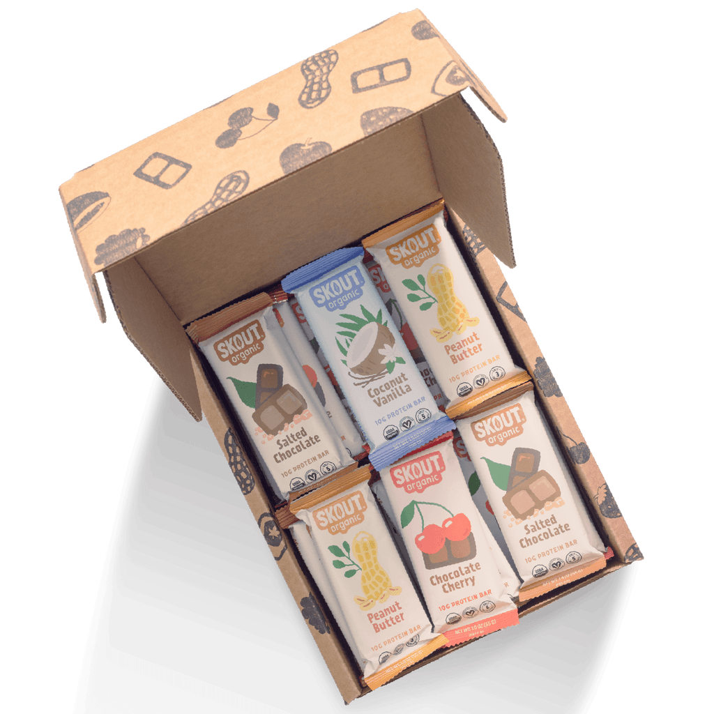 Skout Organic Protein Bar Build A Box - 30 Pack