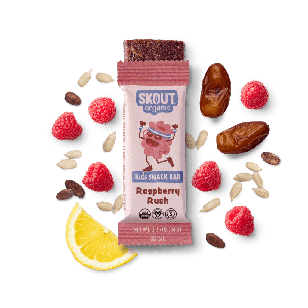 Skout Organic Raspberry Rush Kids Bar