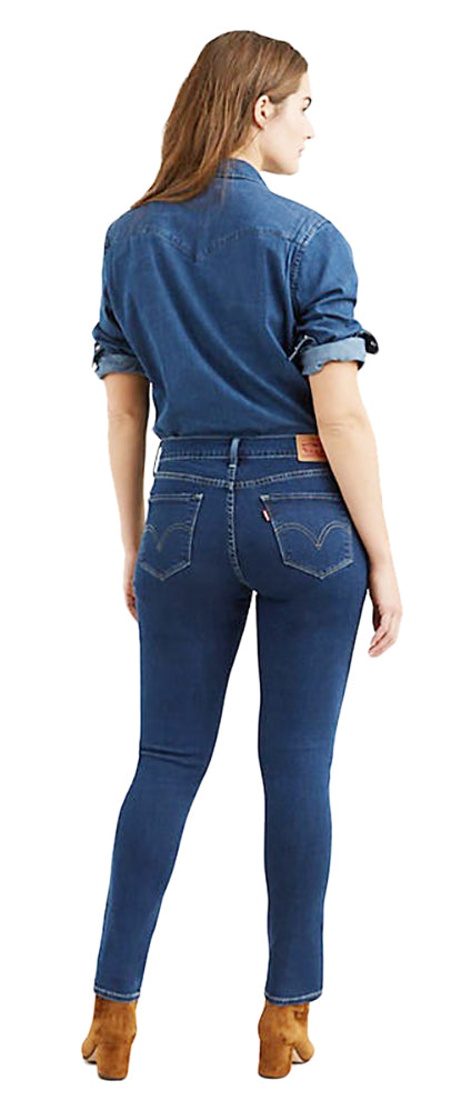 Levi's Women's Curvy Skinny Denim Jeans - Deep Blue Cosmos – Imax Fashions