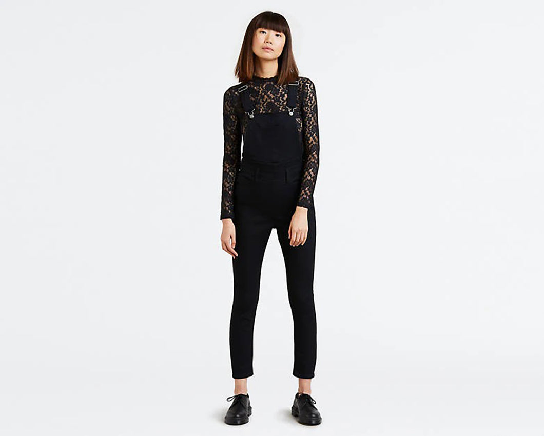 Levis Women's Skinny Overalls - Soft Black – Imax Fashions