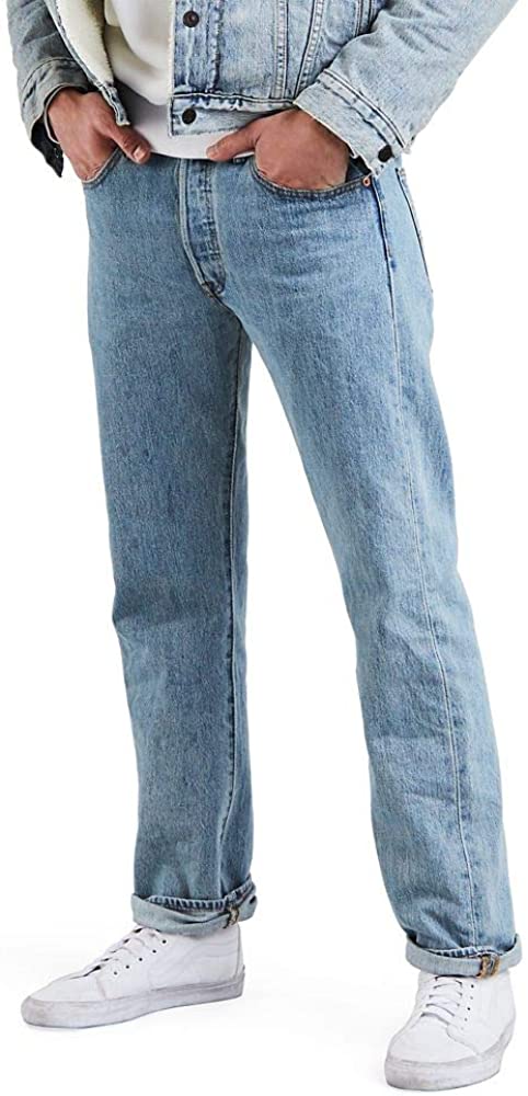 Levi's Men's 501 Original Fit Jeans Light Stonewash – Imax Fashions